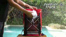 Charger et lire la vidéo dans la visionneuse de la Galerie, Video: Feelfree Sac De Plage Dry Tank 15L Pink
