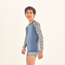 Charger l&#39;image dans la galerie, Rash Guard Kids Costela Aco Off White UPF50+
