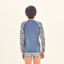 Charger l&#39;image dans la galerie, Rash Guard Kids Costela Aco Off White UPF50+
