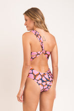 Charger l&#39;image dans la galerie, Model Back: Rio De Sol Une Pièce Amore-Pink Santorini
