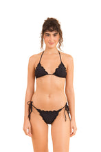 Charger l&#39;image dans la galerie, Model Front: Rio De Sol Bas Bottom Dots-Black Frufru-Comfy
