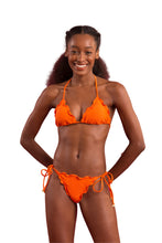 Charger l&#39;image dans la galerie, Model Front: Rio De Sol Bas Bottom Dots-Orange Frufru
