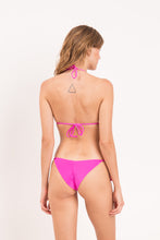 Charger l&#39;image dans la galerie, Model Back: Rio De Sol Bas Bottom Malibu-Rosa Cheeky-Tie
