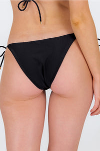 Image 07: Rio De Sol Bas Bottom Shimmer-Black Ibiza-Rope