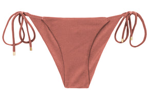 Product Front: Rio De Sol Bas Bottom Shimmer-Copper Cheeky-Tie