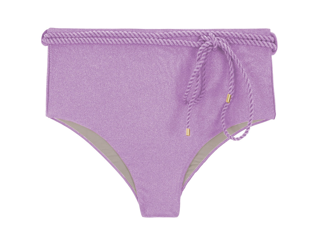 Product Front: Rio De Sol Bas Bottom Shimmer-Harmonia Belted-High-Waist