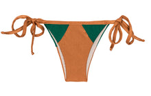 Charger l&#39;image dans la galerie, Product Front: Rio De Sol Bas Calcinha Copper Green
