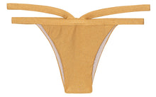 Charger l&#39;image dans la galerie, Product Front: Rio De Sol Bas Calcinha Gold Triangulo
