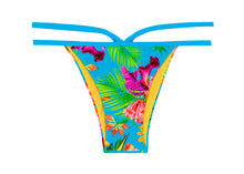 Charger l&#39;image dans la galerie, Product Front: Rio De Sol Bas Calcinha Tropical Blue Neck
