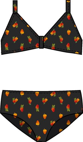 Model Front: Rio De Sol Deux Pièces Fille Cashew Kids