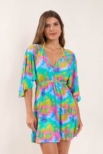 Charger l&#39;image dans la galerie, Model Front: Rio De Sol Vêtement De Plage Fusion Mini Dress
