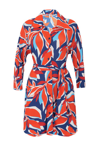 Product Front: Rio De Sol Vêtement De Plage Leaves Chemise