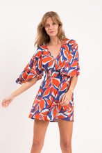 Charger l&#39;image dans la galerie, Image 04: Rio De Sol Vêtement De Plage Leaves Mini Dress
