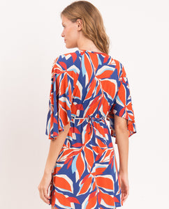 Image 07: Rio De Sol Vêtement De Plage Leaves Mini Dress
