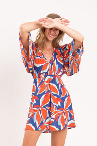 Image 09: Rio De Sol Vêtement De Plage Leaves Mini Dress