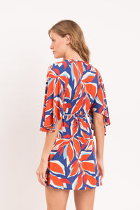 Image 10: Rio De Sol Vêtement De Plage Leaves Mini Dress