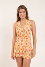 Charger l&#39;image dans la galerie, Image 05: Rio De Sol Mini Dress Mosaico Low Cut Dress
