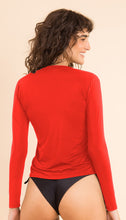 Charger l&#39;image dans la galerie, Image 10: Rio De Sol Haut Rouge Rash-Guard
