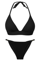 Charger l&#39;image dans la galerie, Product Front: Rio De Sol Ensemble Set Bora-Black Tri-Cos Cheeky-Fixa
