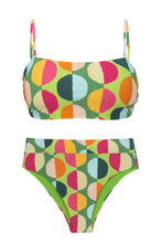 Charger l&#39;image dans la galerie, Product Front: Rio De Sol Ensemble Set Garden-City Bandeau-Reto Hotpant-Cos
