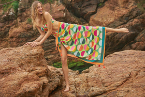 Image 08: Rio De Sol Ensemble Set Garden-City Bandeau-Reto Hotpant-Cos