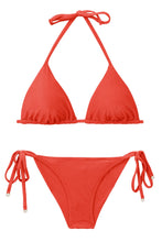 Charger l&#39;image dans la galerie, Product Front: Rio De Sol Ensemble Set Malibu-Chili Tri-Inv Cheeky-Tie
