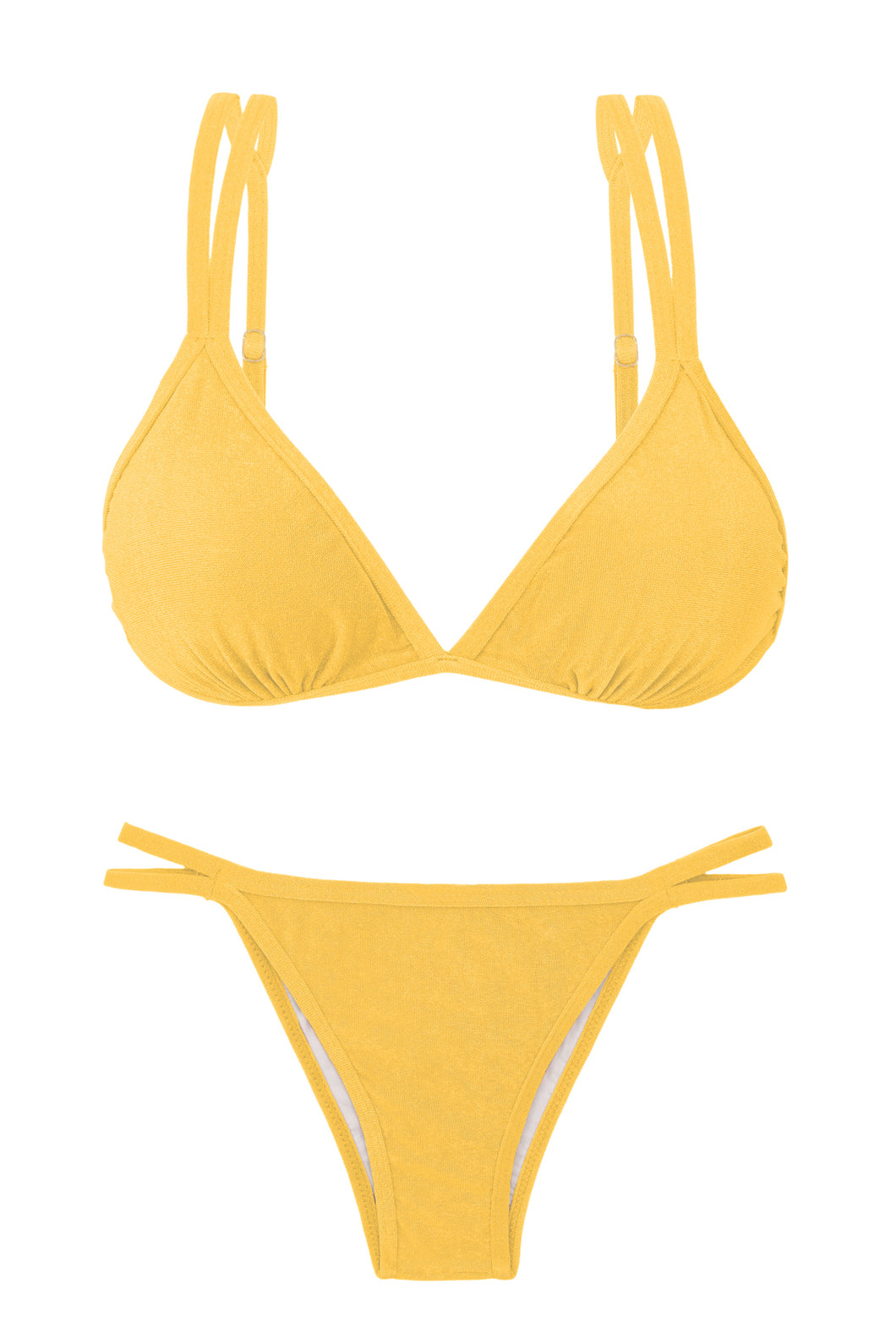 Product Front: Rio De Sol Ensemble Set Malibu-Yellow Tri-Duo Rio-Duo