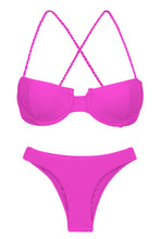 Charger l&#39;image dans la galerie, Product Front: Rio De Sol Ensemble Set St-Tpz-Pink Balconet Essential
