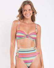 Charger l&#39;image dans la galerie, Gallery: Rio De Sol Ensemble Set Supercolor Bandeau-Joy Highwaist-Spin
