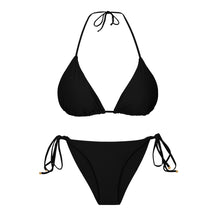 Charger l&#39;image dans la galerie, Product Front: Rio De Sol Ensemble Set Touch-Black Tri-Inv Cheeky-Tie

