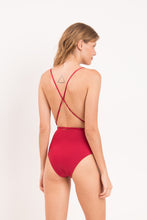 Charger l&#39;image dans la galerie, Model Back: Rio De Sol Une Pièce Shimmer-Divino New Vegas

