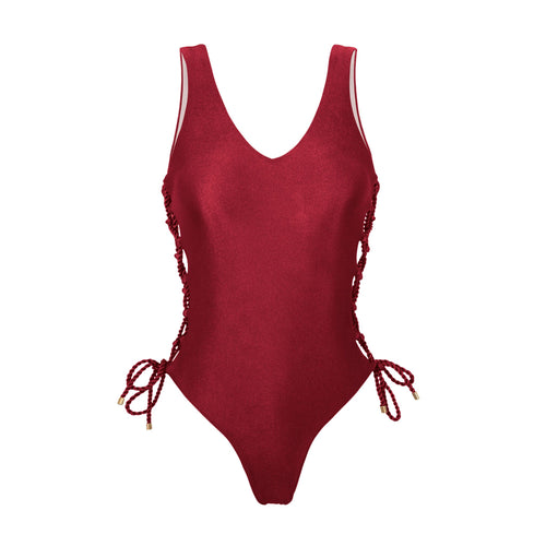 Product Front: Rio De Sol Une Pièce Shimmer-Divino Zoe