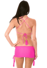 Charger l&#39;image dans la galerie, Image 04: Rio De Sol Haut Soutien Ambra Jupe Rosa Choque
