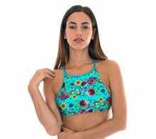 Charger l&#39;image dans la galerie, Model Front: Rio De Sol Haut Soutien Bloom Cropped
