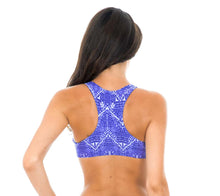 Charger l&#39;image dans la galerie, Model Back: Rio De Sol Haut Soutien Bluejean Sporty
