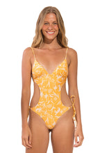 Charger l&#39;image dans la galerie, Model Front: Rio De Sol Une Pièce Sunny-Forest Trikini
