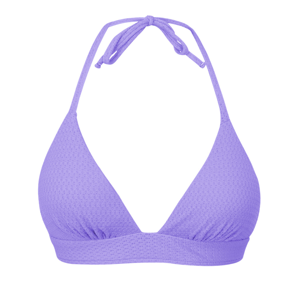 Product Front: Rio De Sol Haut Top Bora-Lavanda Tri-Cos