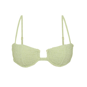 Product Front: Rio De Sol Haut Top Brisa-Pistache Juliette