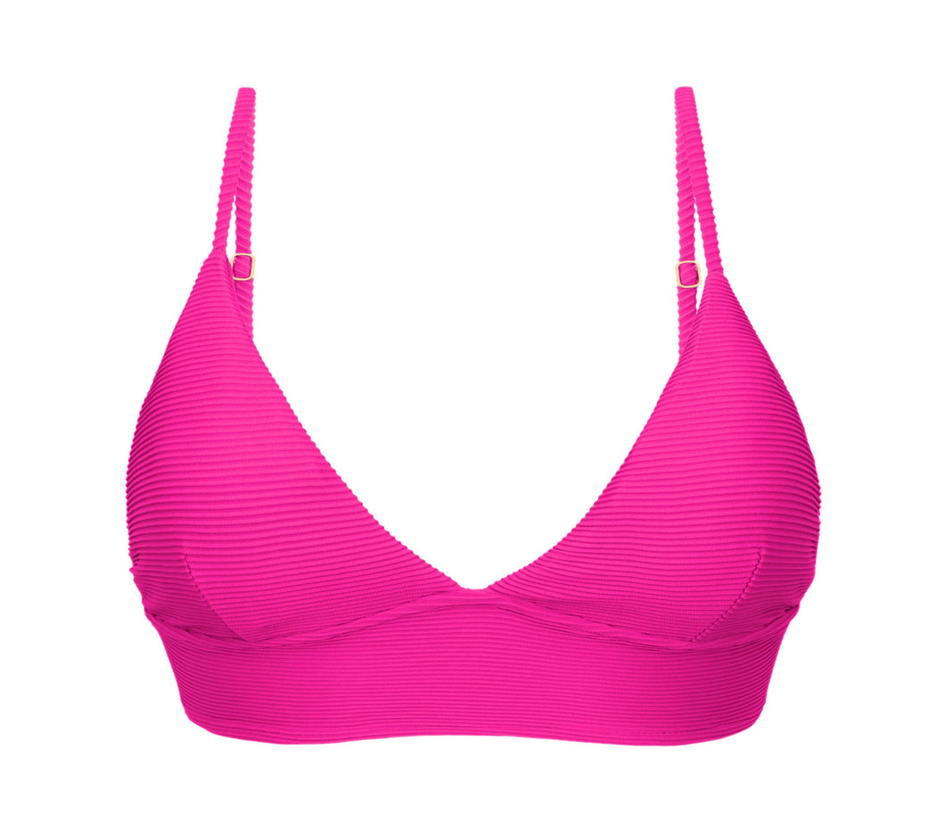 Product Front: Rio De Sol Haut Top Cotele-Amaranto Tri-Tank