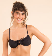 Charger l&#39;image dans la galerie, Image 08: Rio De Sol Haut Top Dots-Black Balconet-Tie
