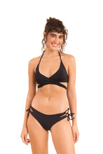 Charger l&#39;image dans la galerie, Model Front: Rio De Sol Haut Top Dots-Black Kate

