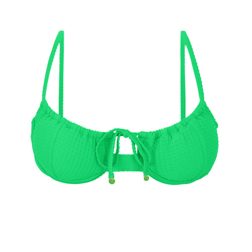 Product Front: Rio De Sol Haut Top Dots-Energy Balconet-Tie