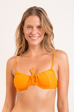 Charger l&#39;image dans la galerie, Gallery: Rio De Sol Haut Top Dots-Mango Balconet-Tie
