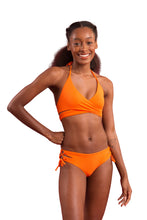 Charger l&#39;image dans la galerie, Model Front: Rio De Sol Haut Top Dots-Orange Kate

