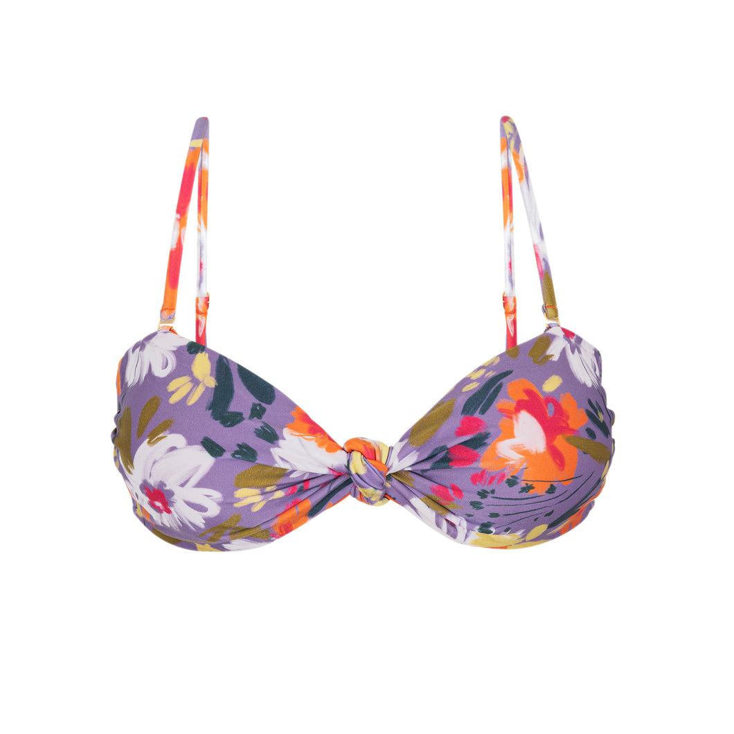 Product Front: Rio De Sol Haut Top Garden-Flower Bandeau-Joy