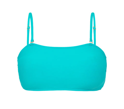Product Front: Rio De Sol Haut Top Jade Bandeau-Reto