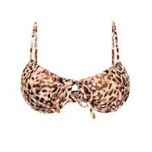 Charger l&#39;image dans la galerie, Product Front: Rio De Sol Haut Top Leopard Balconet-Tie
