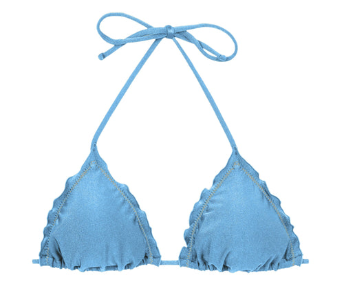Product Front: Rio De Sol Haut Top Shimmer-Baltic-Sea Frufru