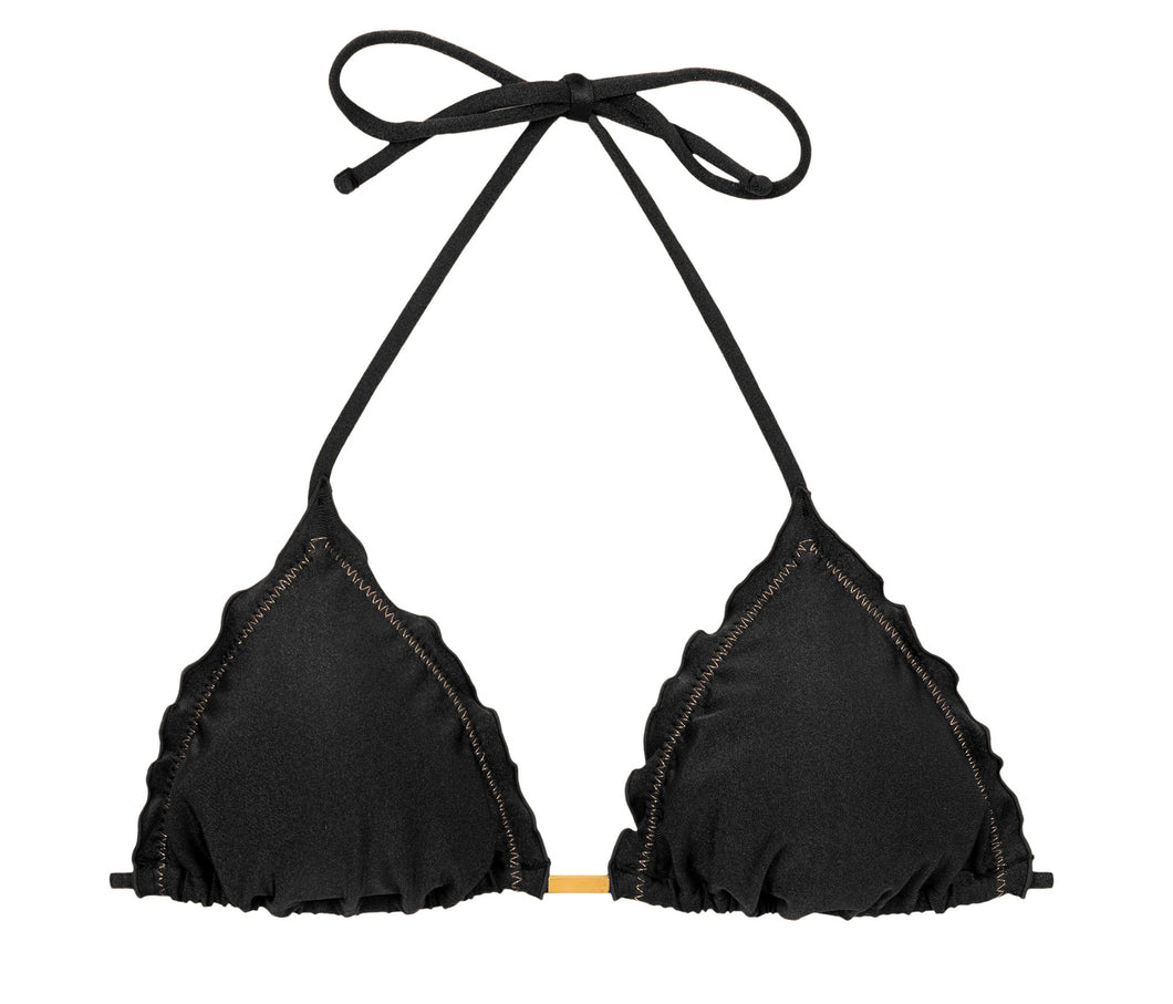 Product Front: Rio De Sol Haut Top Shimmer-Black Frufru