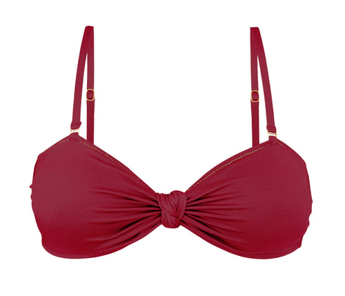 Product Front: Rio De Sol Haut Top Shimmer-Divino Bandeau-Joy
